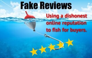 Fake reviews: fishing for buyers with a dishonest reputation